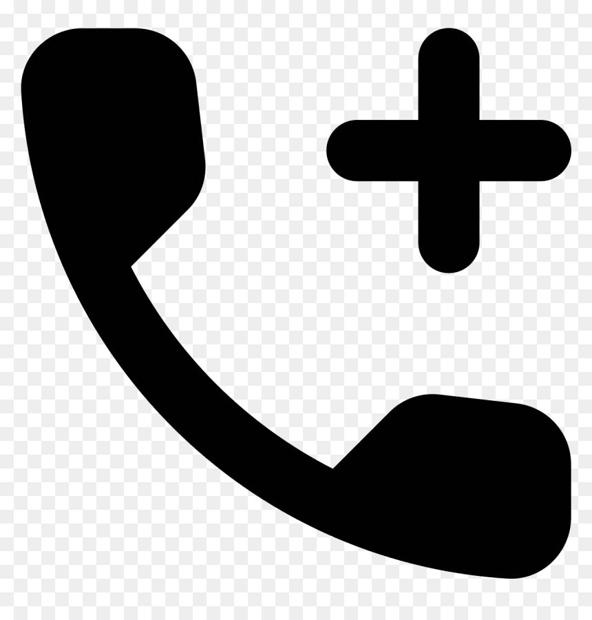 Cross, HD Png Download - phone icon png