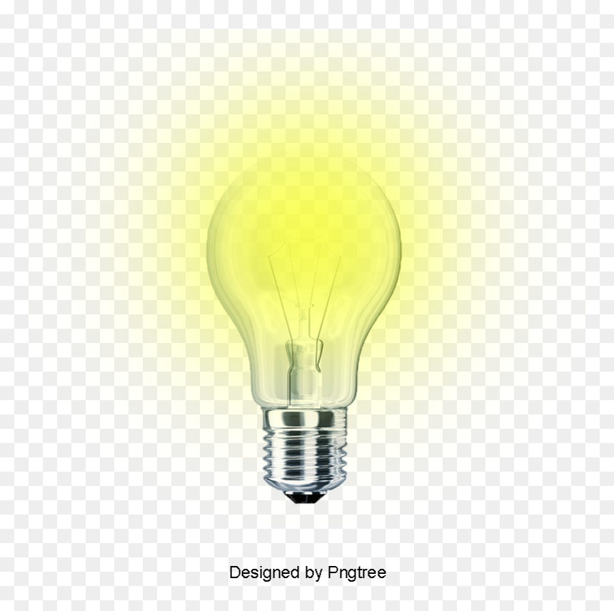 Incandescent Light Bulb, HD Png Download - light png