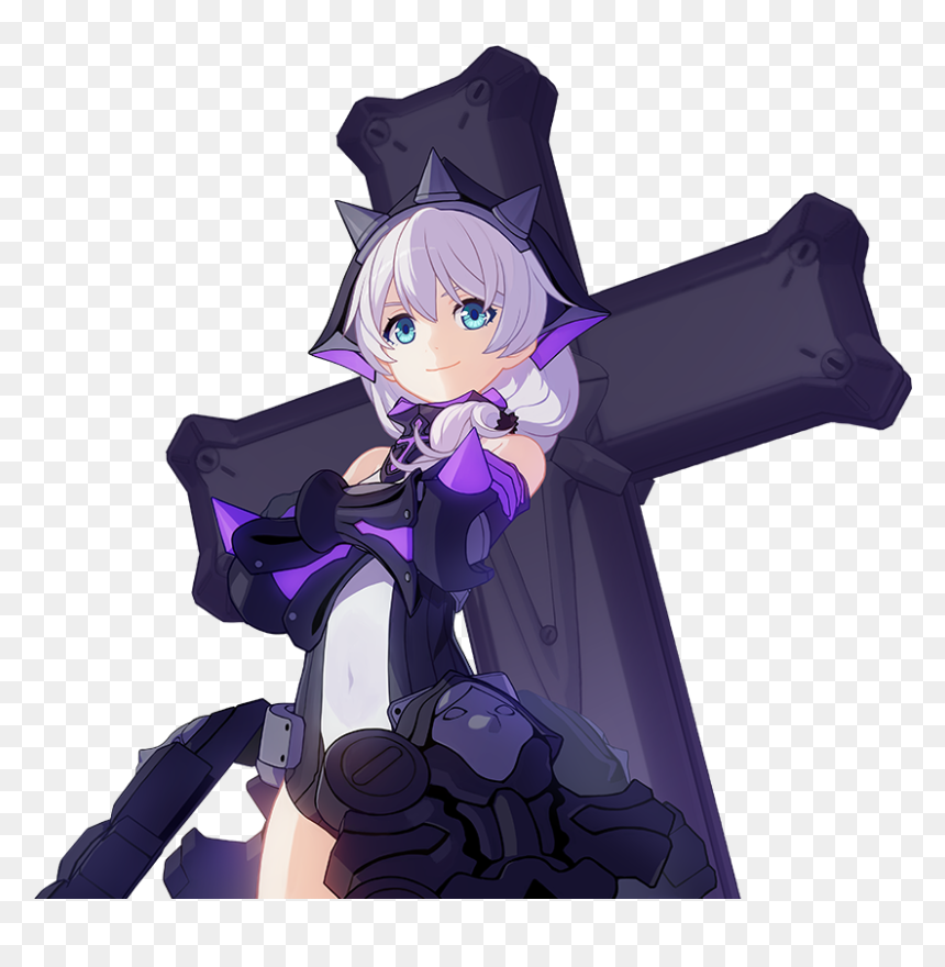 Violet Executer - Honkai Impact 3 Violet Executor, HD Png Download - violets png