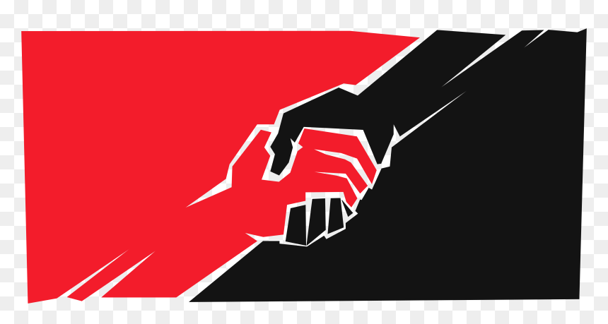 Antifa Facebook Cover, HD Png Download - anarchist symbol png