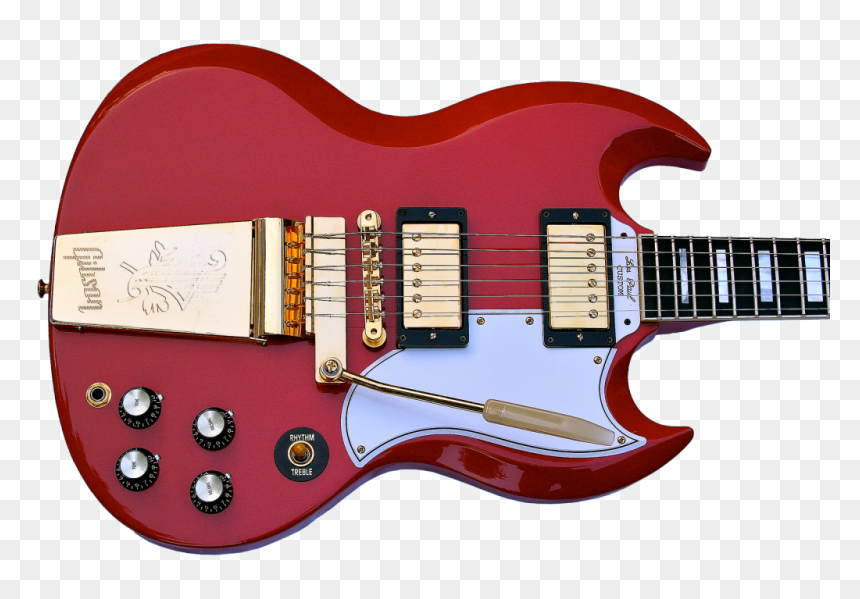 Electric Guitar, HD Png Download - gibson sg png