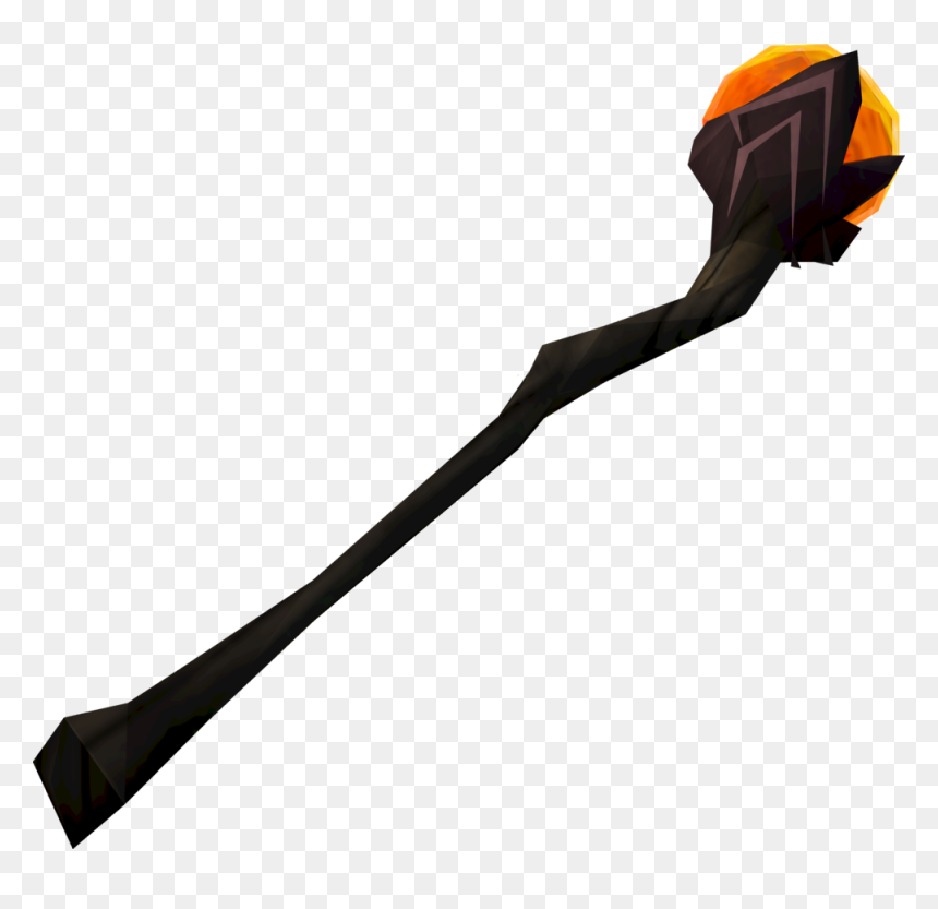 The Runescape Wiki - Runescape Staff Of Fire, HD Png Download - on fire png