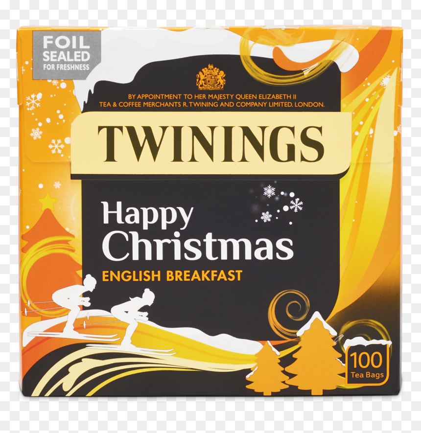 Twinings Earl Grey 50, HD Png Download - happy christmas png