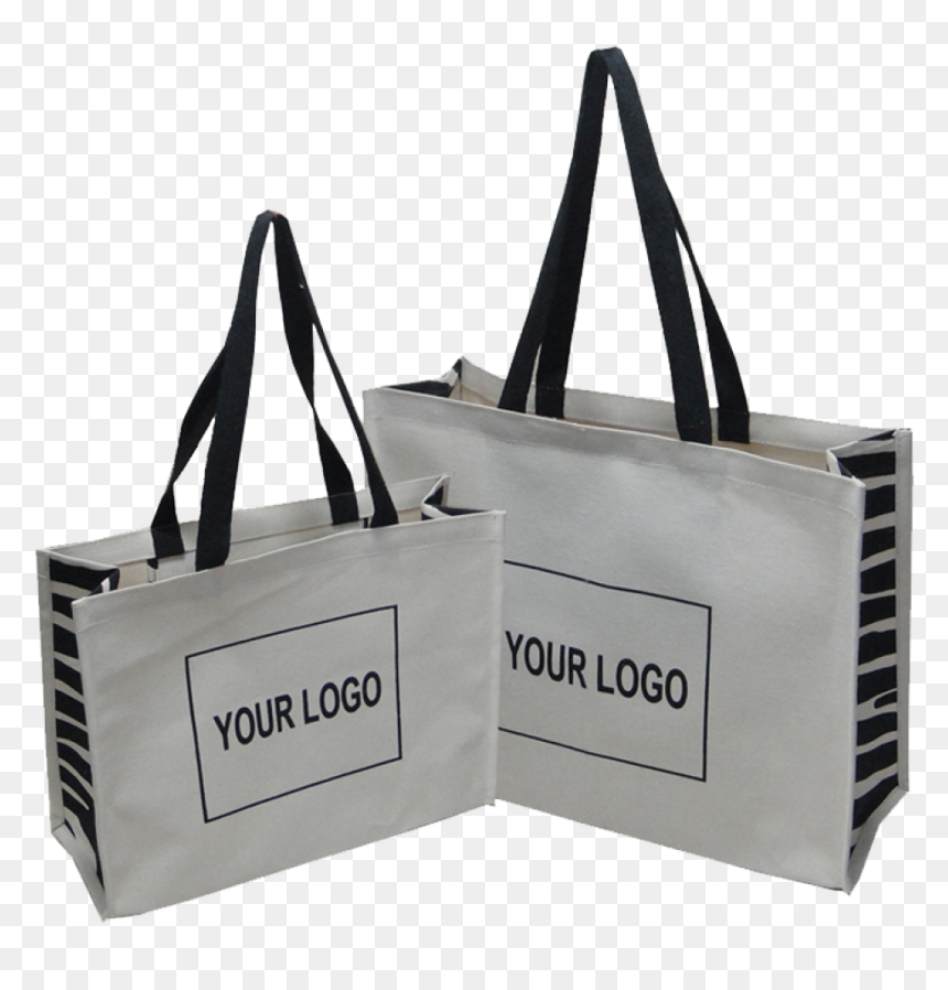 Custom Tote Shopping Bag - Tote Bag, HD Png Download - white bag png