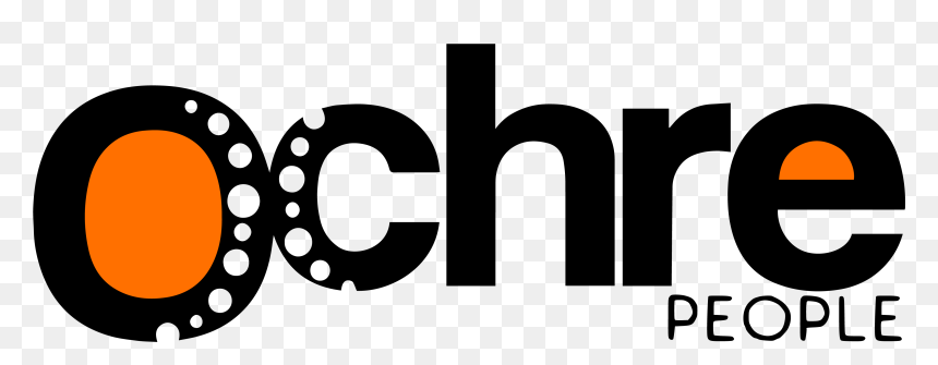 Ochre People Logo - Stencil, HD Png Download - people png black and white