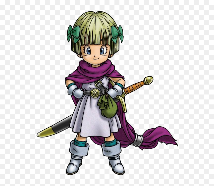Dragon Quest 5 Kids, HD Png Download - daughter png