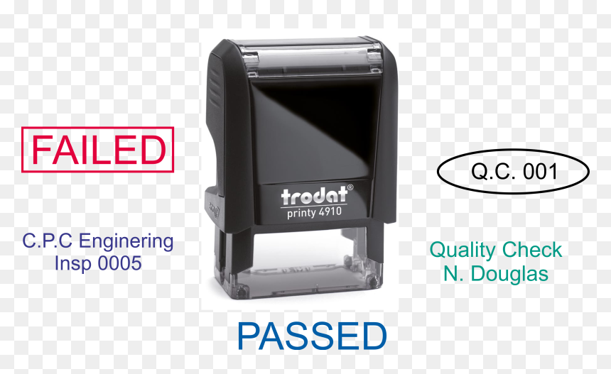 Engineering , Inspection, Quality Control Self-inking - Gadget, HD Png Download - quality stamp png