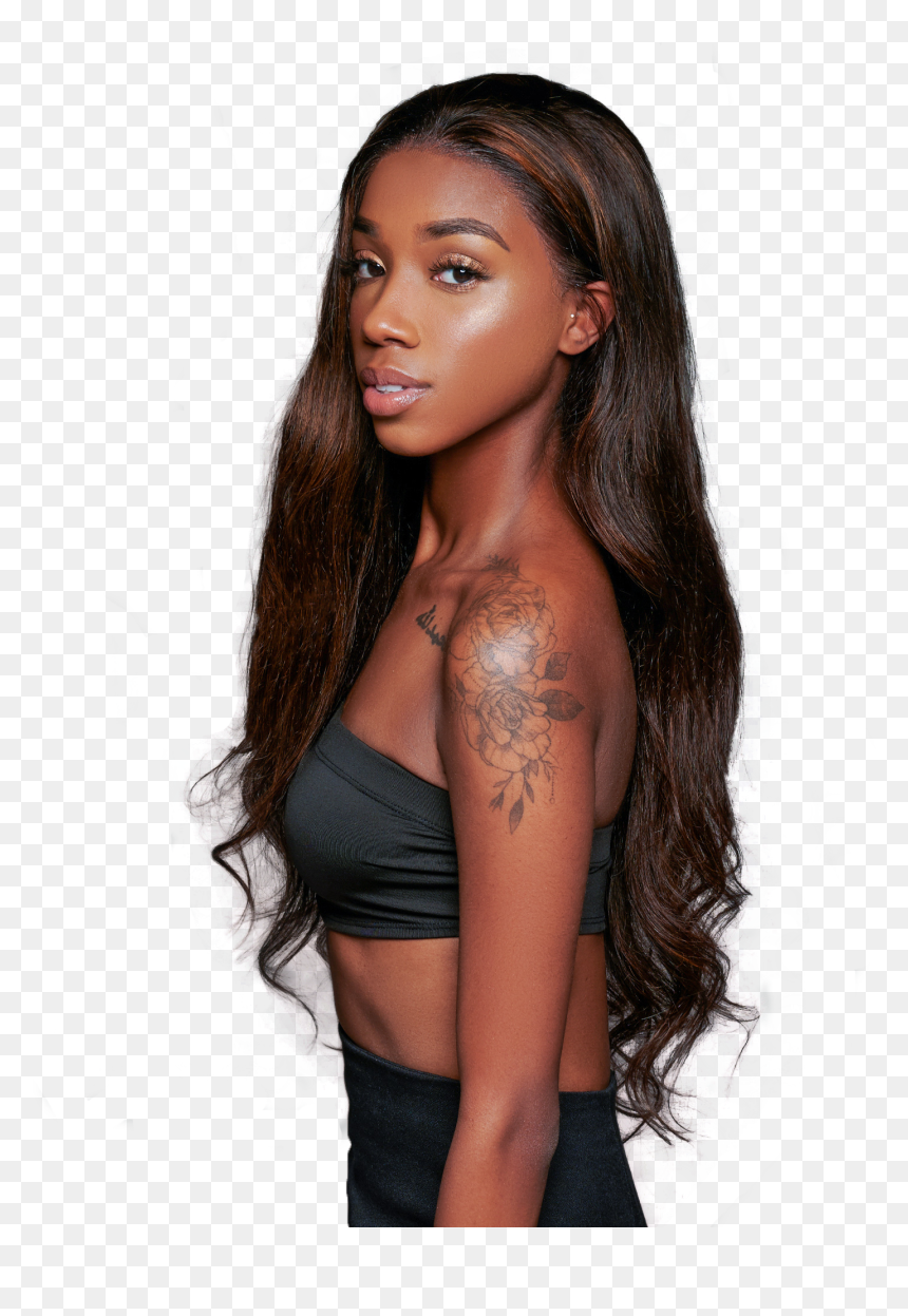 Tattoo, HD Png Download - long hair wig png