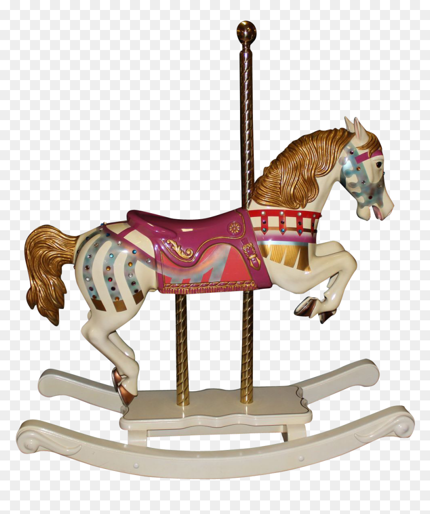 Child Carousel, HD Png Download - carousel horse png