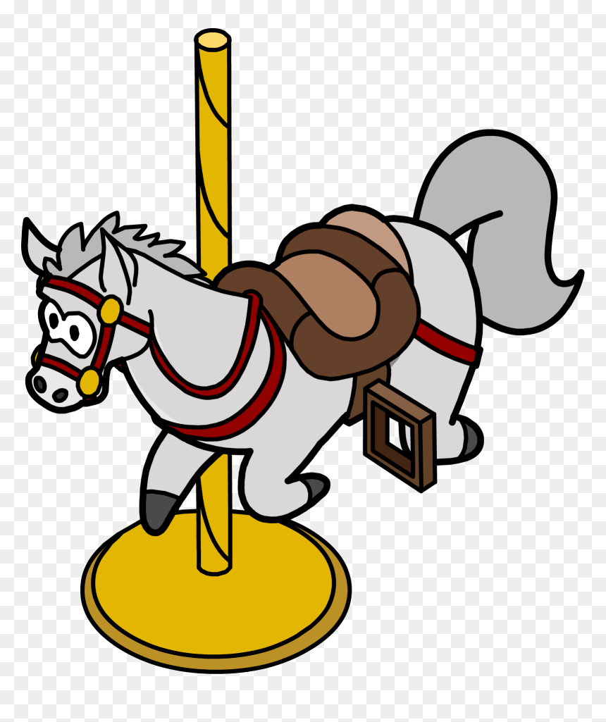 Official Club Penguin Online Wiki, HD Png Download - carousel horse png