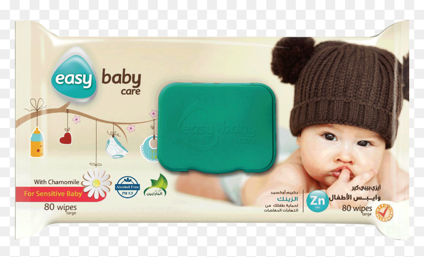 Easy Baby Wipes Sensitive, HD Png Download - baby wipes png
