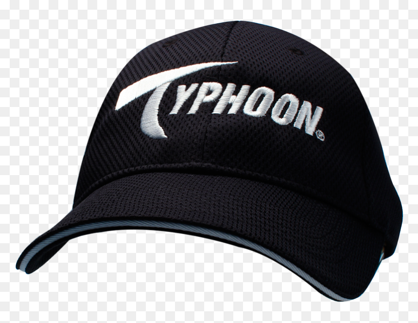 Black Typhoon Cap - Only Png Cap, Transparent Png - black baseball hat png