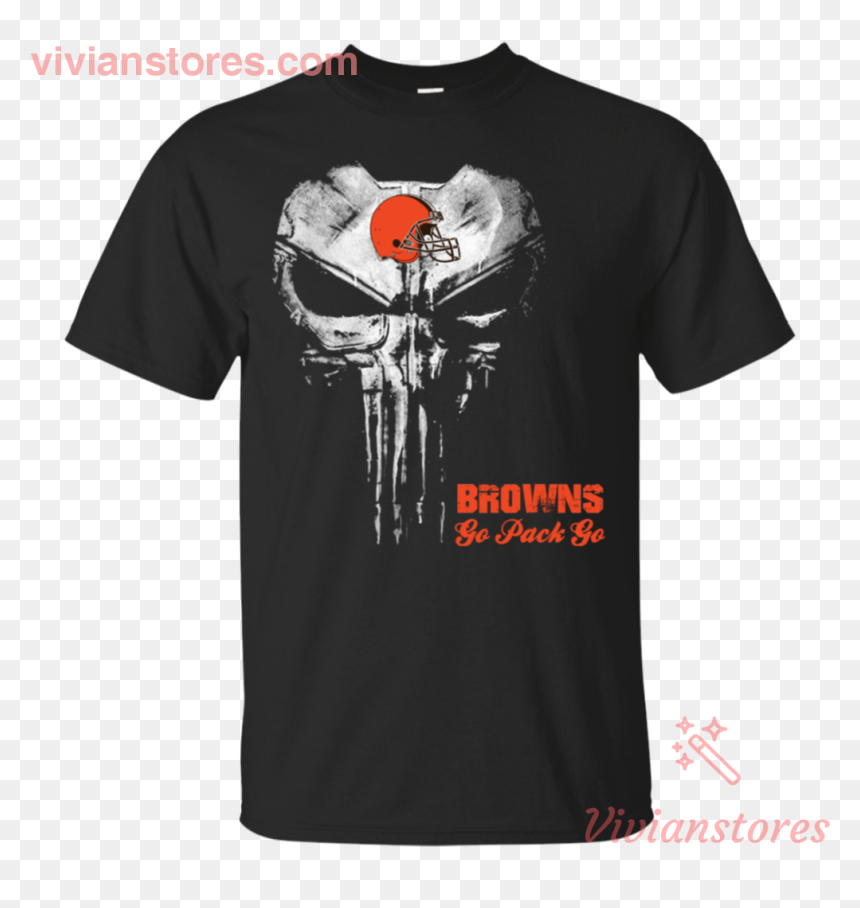 T-shirt, HD Png Download - cleveland browns helmet png