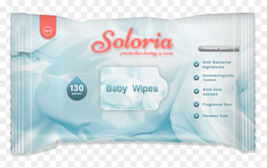 Wet Wipes - Packaging And Labeling, HD Png Download - baby wipes png