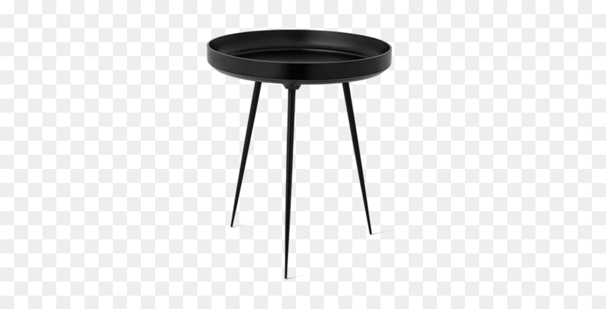 Alu Bowl Table - Coffee Table, HD Png Download - black table png