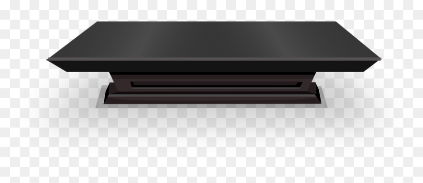 Coffee Table, HD Png Download - black table png