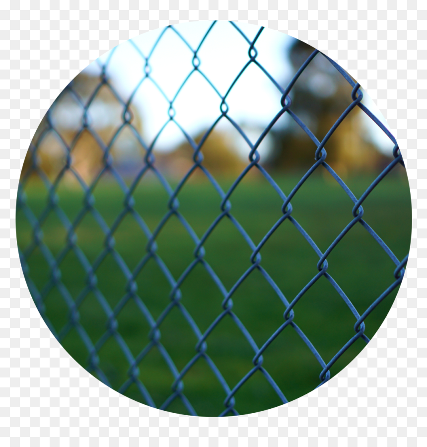 Damagae Chain Link Fencing, HD Png Download - metal chain fence png