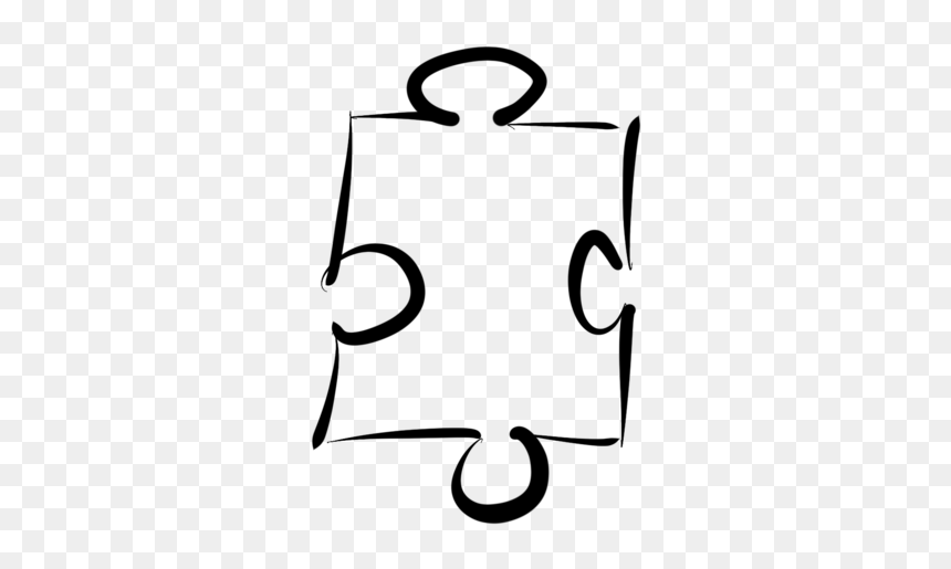 Puzzle, HD Png Download - white puzzle piece png