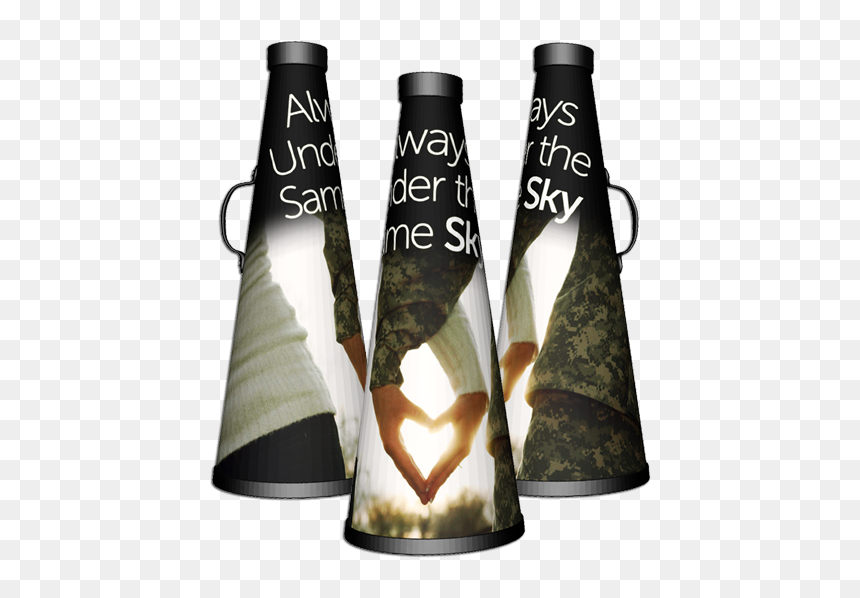Vase, HD Png Download - cheerleader megaphone png
