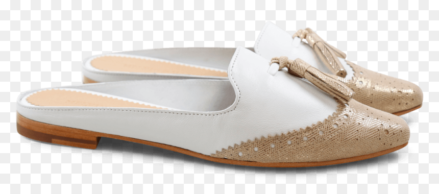 Mules Joolie 6 Java Metalic Sand Kid White Ls Natural - Flip-flops, HD Png Download - white kid png