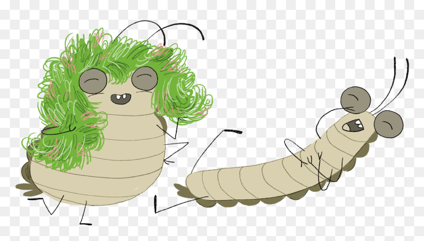Waxworm, HD Png Download - firefly insect png