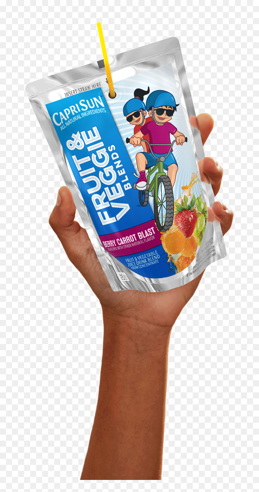 Juice Clipart Juice Pouch - Fruit Refreshers Capri Sun, HD Png Download - caprisun png