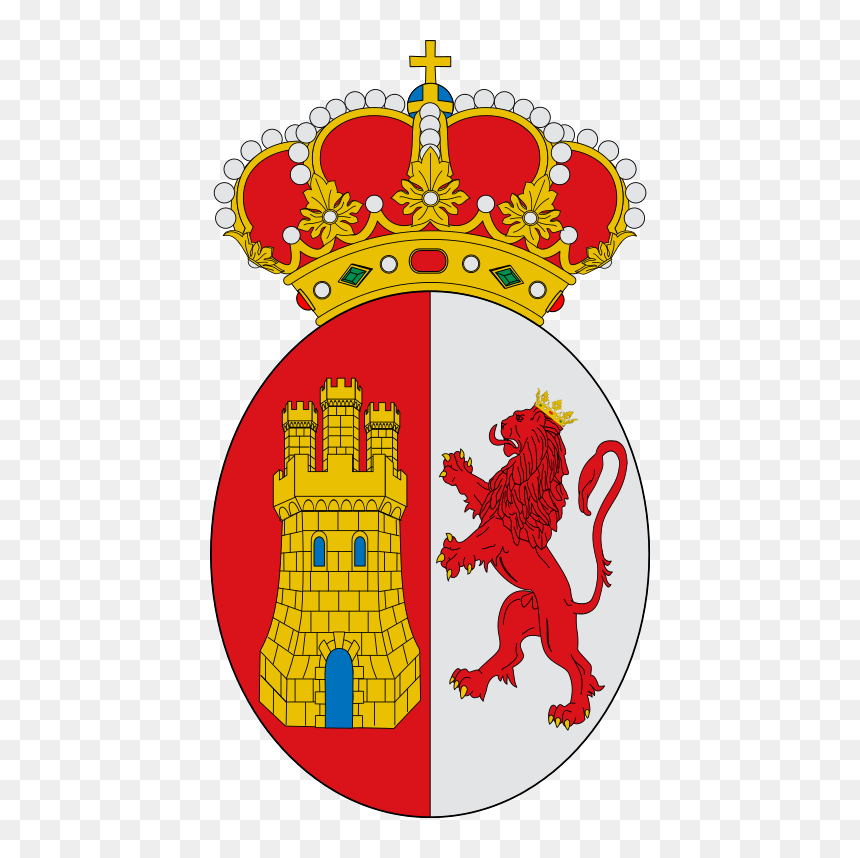 Represents New Spain Used By New Spain Used By Viceroys - Spain Coat Of Arms Png, Transparent Png - fleur de lis .png