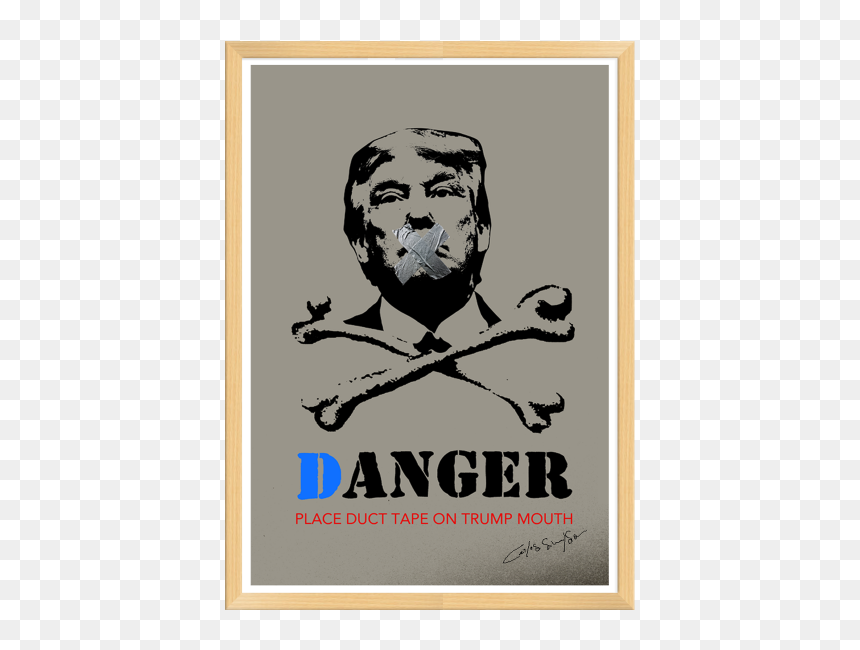 Danger Trump - Poster, HD Png Download - danger tape png