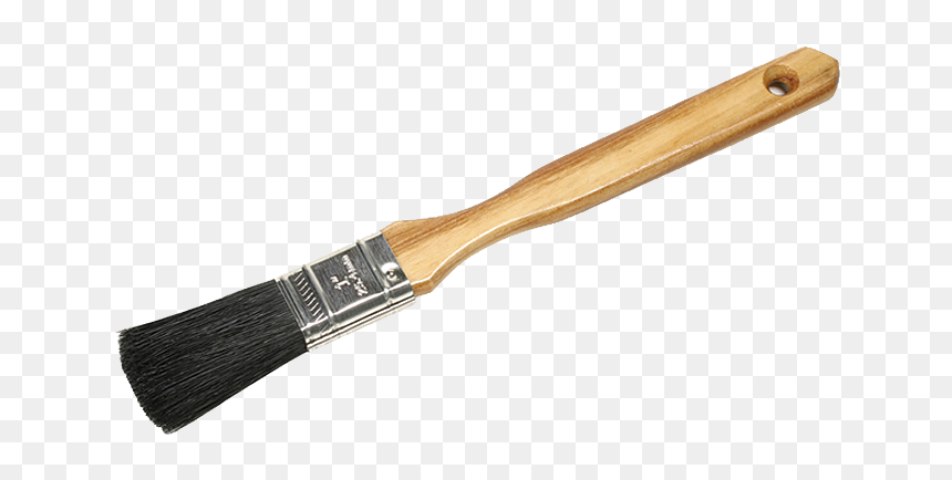 Sieve Brush, Horsehair For Fine Mesh - Paint Brush, HD Png Download - paintbrush and palette png