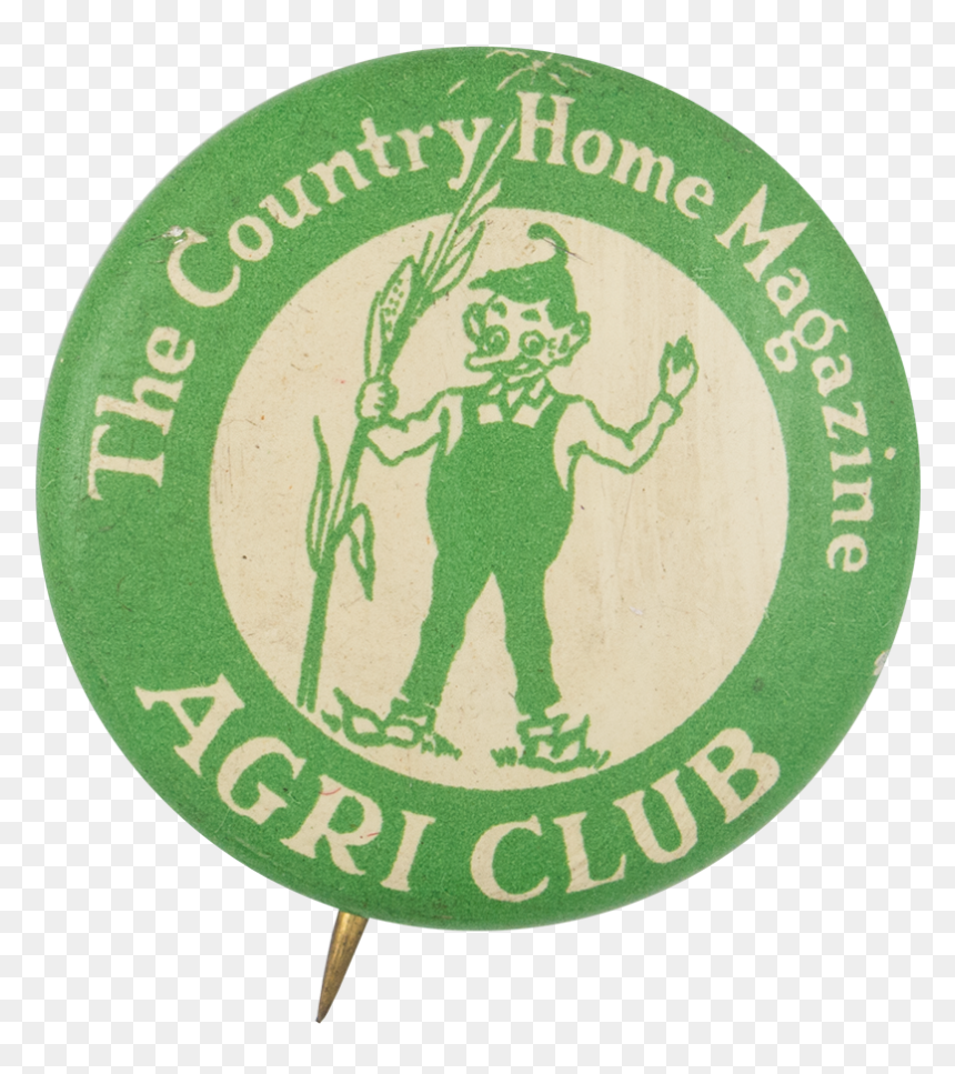 Country Home Magazine Agri Club Button Museum - Label, HD Png Download - cornstalk png