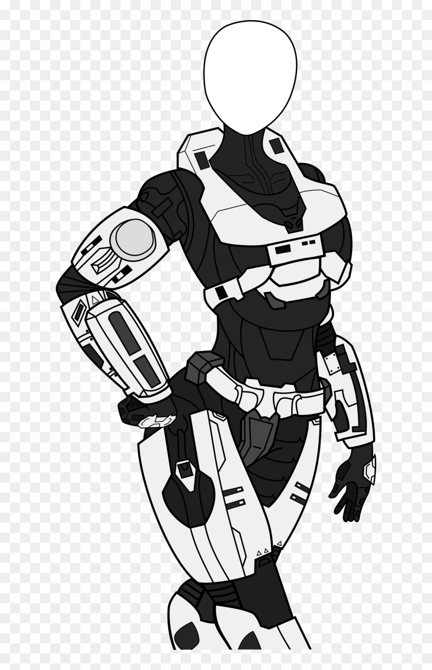 Halo Wars Clipart Black And White, HD Png Download - halo wars png