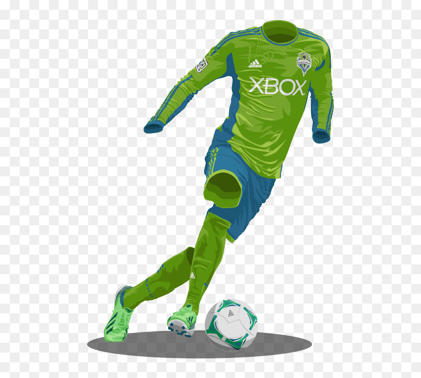 Kick Up A Soccer Ball, HD Png Download - seattle sounders png