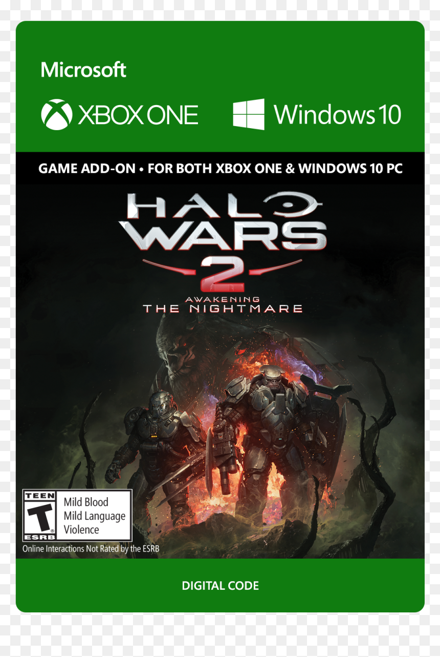 Halo Wars 2 Awakening The Nightmare Xbox One, HD Png Download - halo wars png