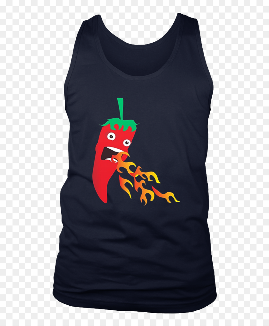Chilli Pepper Breathing Fire, Funny Hot Sauce Food - Cartoon, HD Png Download - breathing png