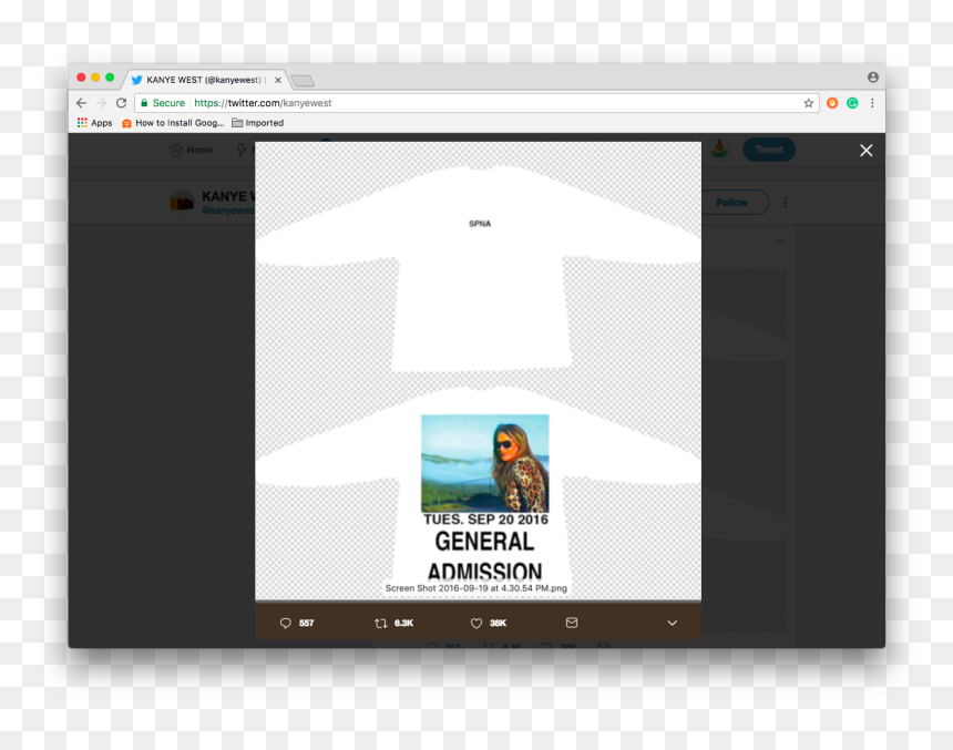 Screenshot, HD Png Download - kanye head png