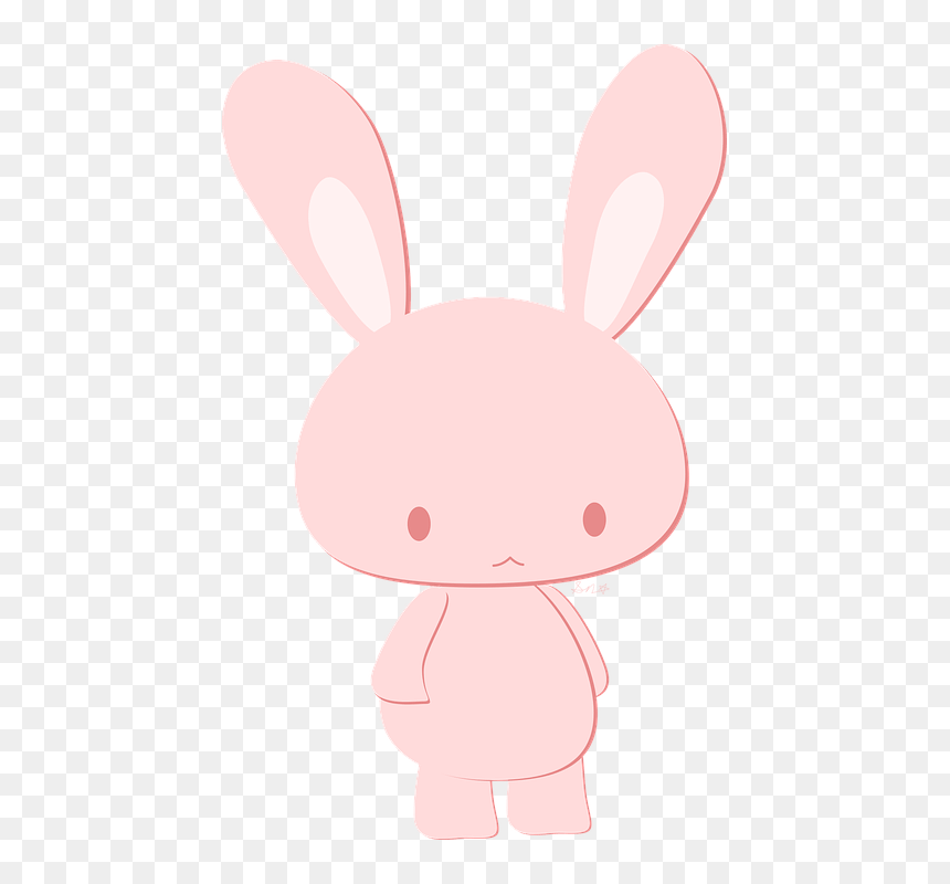 Rabbit, HD Png Download - cartoon bunny png