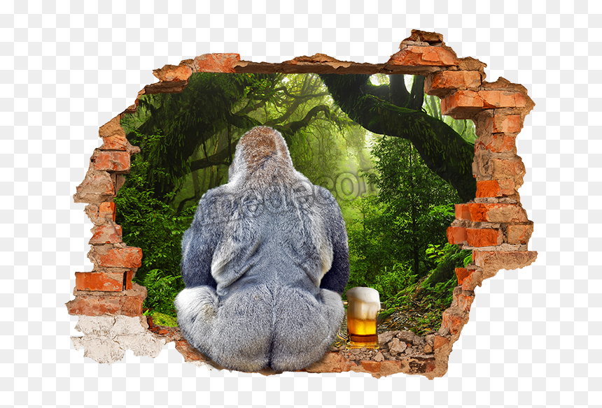 Fake Hole In The Wall, HD Png Download - hole in the wall png