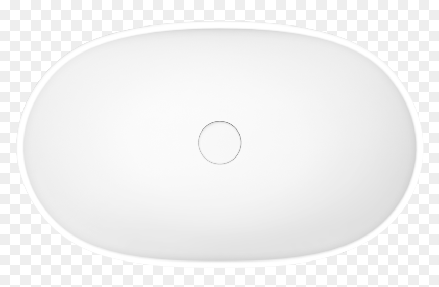High Quality Beautifull Silkstone Washbasin Amore 600x370x195mm - Wireless Light Switch, HD Png Download - sink top view png