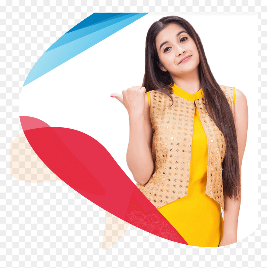 Girl, HD Png Download - college girl png