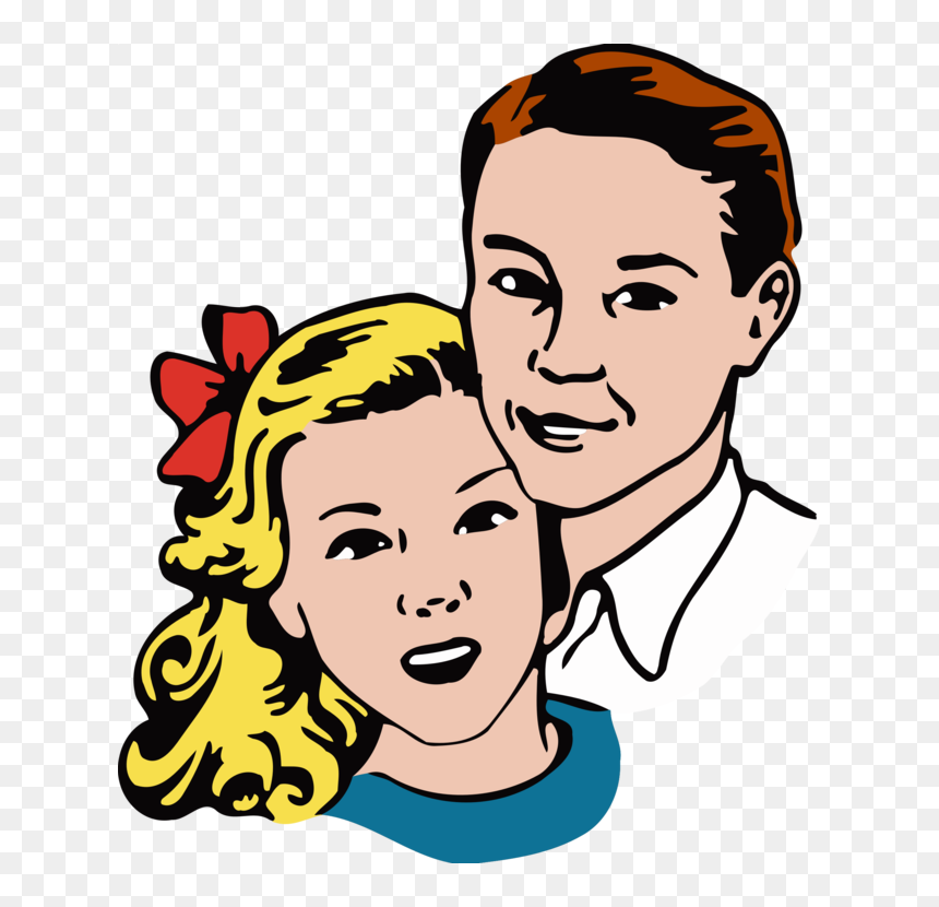 Young Couple Clipart, HD Png Download - couple holding hands png