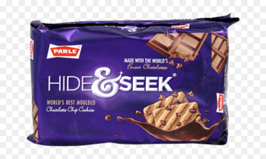 Parle Hide & Seek Chocolate Chip Cookie, HD Png Download - hide and seek png