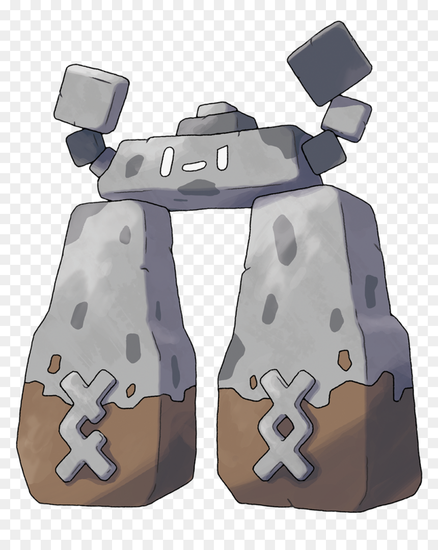 Pokemon Stonjourner, HD Png Download - googly eyes .png