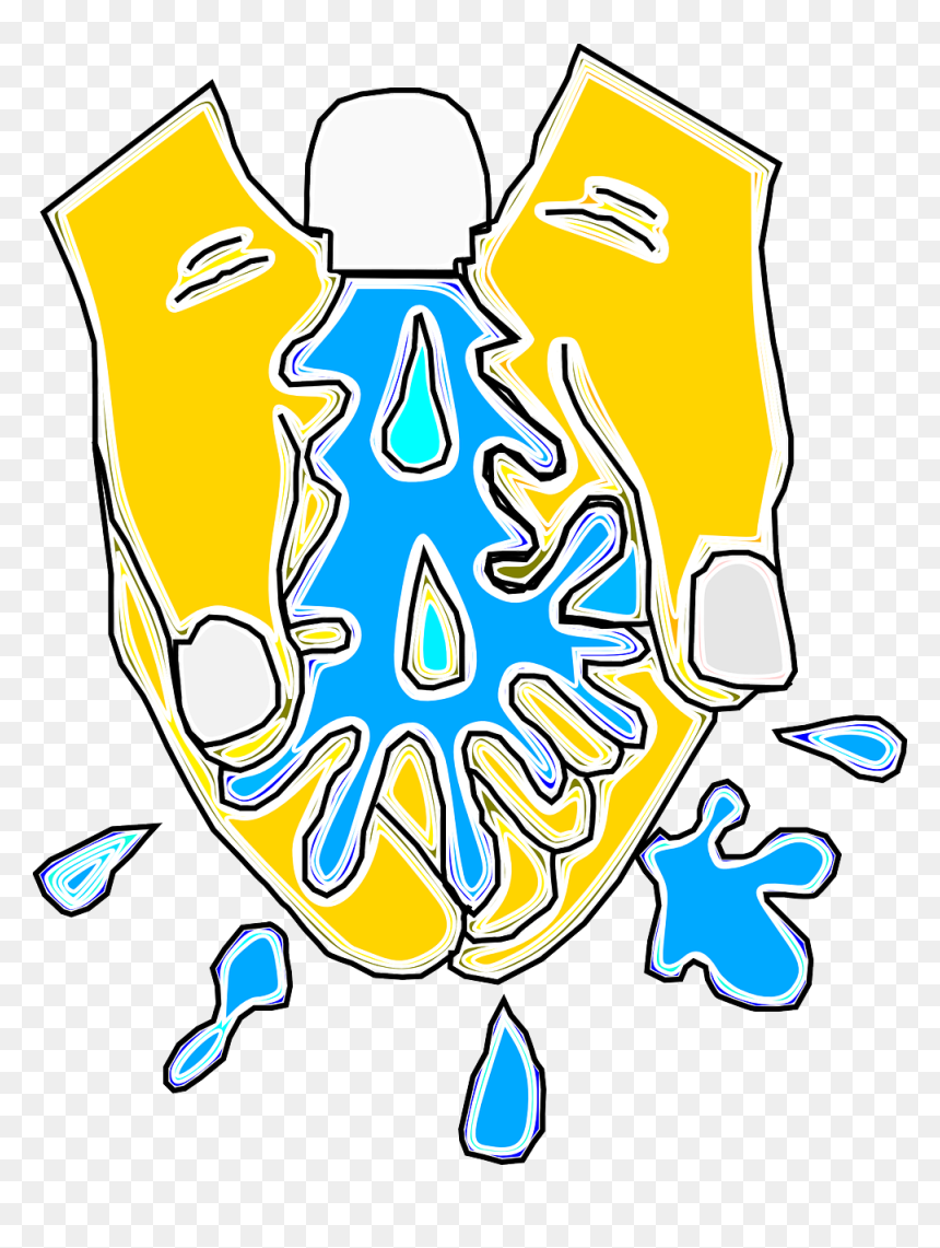 Gif Wash Your Hands Transparent, HD Png Download - washing hands png