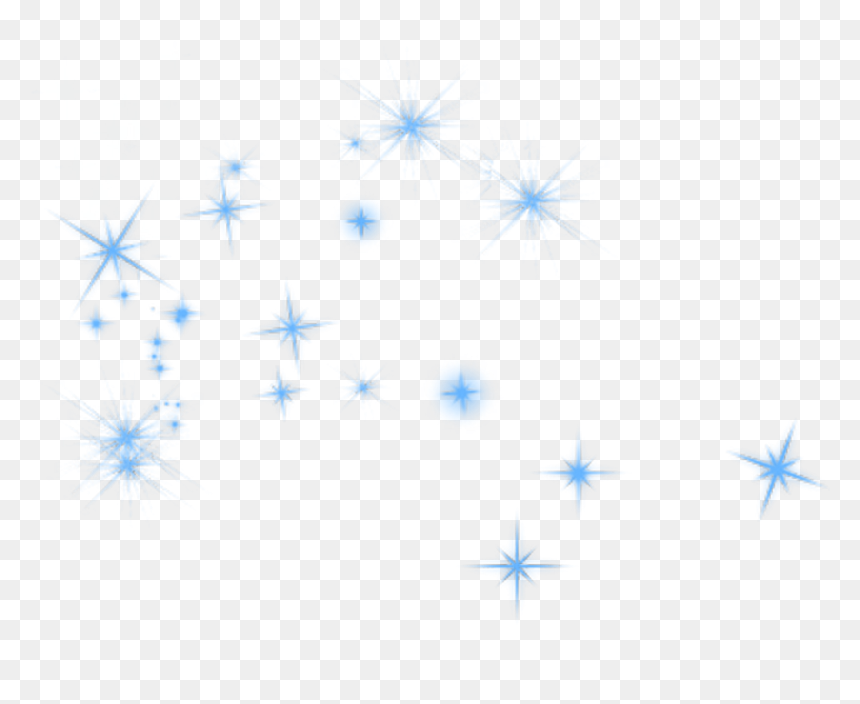 #blue #sparkle #kawaii #goth - Illustration, HD Png Download - kawaii sparkles png