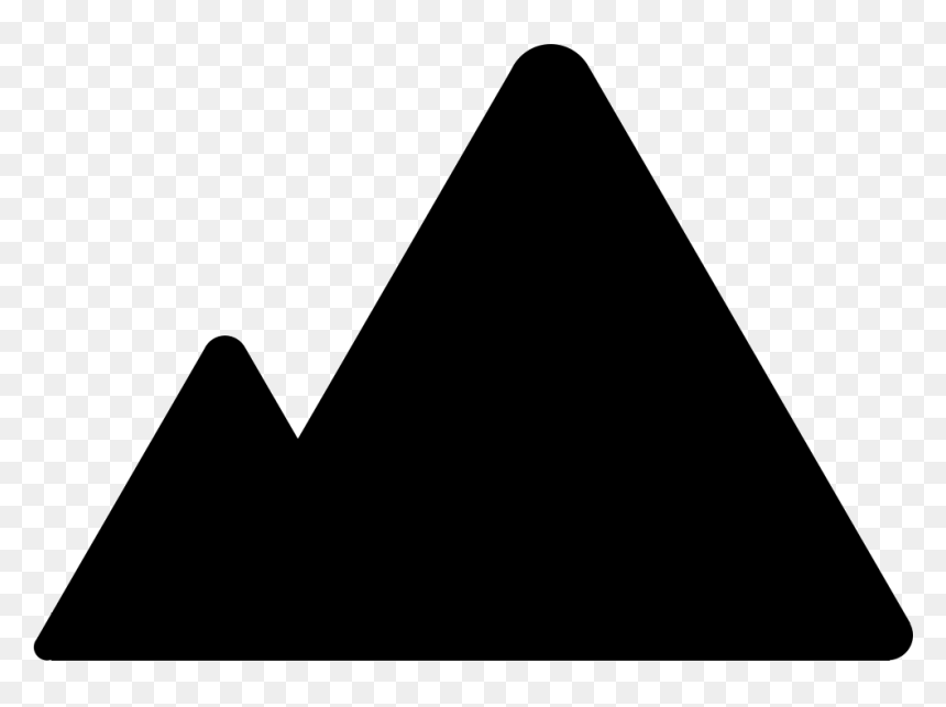 Fi Mountains - Triangle, HD Png Download - mountains png images