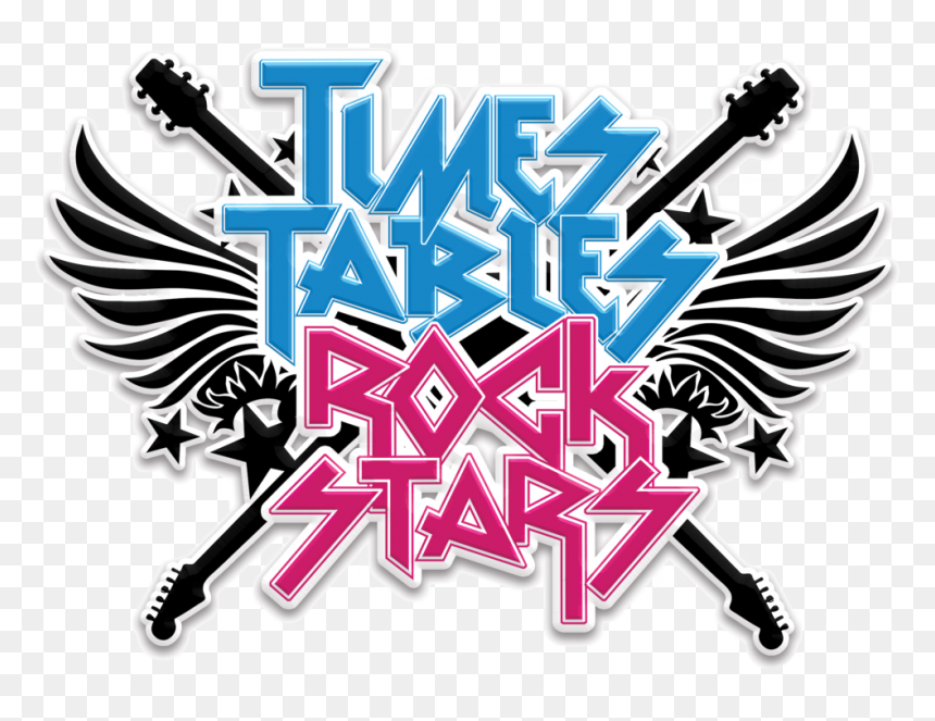 Times Table Rockstars Display, HD Png Download - rock star png