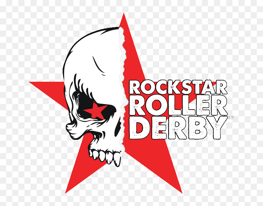 Rockstar Roller Derby, HD Png Download - rock star png