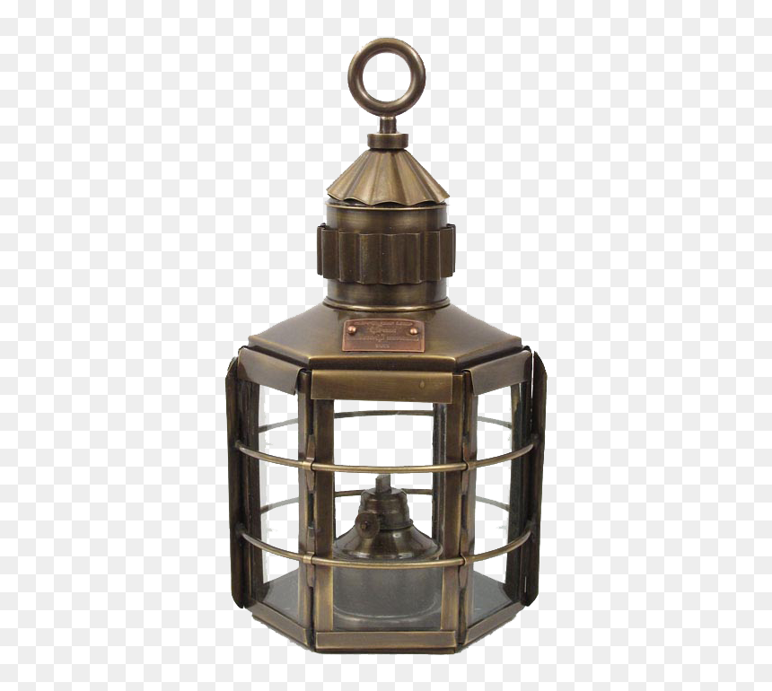 Antique Nautical Lantern - Brass Ships Oil Lantern, HD Png Download - oil lamp png