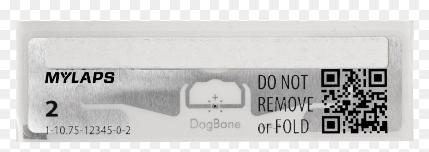 Mylaps Thintag, HD Png Download - white dog bone png