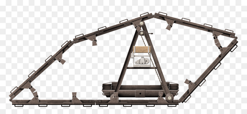 Roller Coaster, HD Png Download - barb wire frame png